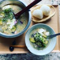 水茄子、新生姜の冷汁